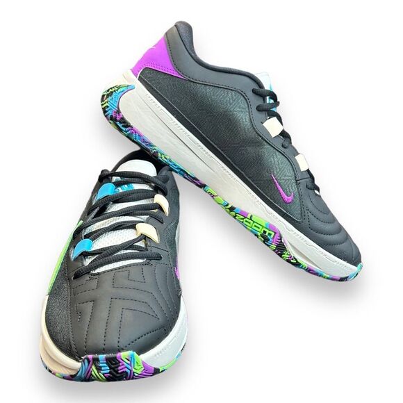 Nike Zoom Freak 5 Basketball Shoes DX4985 002 Black Giannis Men's Size 7.5 - Picture 6 of 9